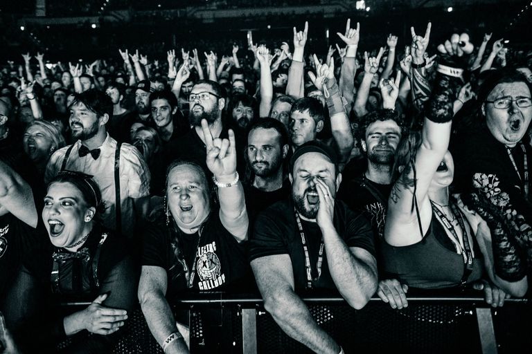 Ice Nine Kills performing live at AEC Arena in Adelaide